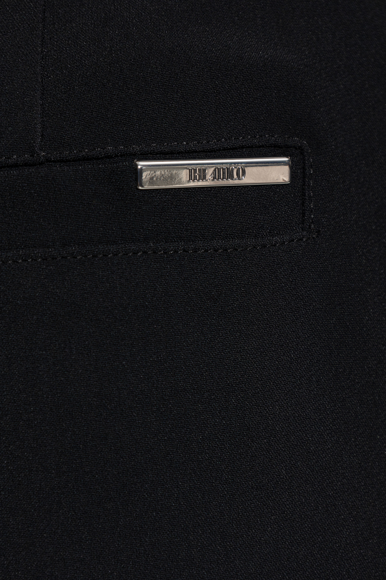 パンツ The Attico Tailored High-Waisted Trousers With Cross-Back The Attico Tailored High-Waisted Trousers With Cross-Back